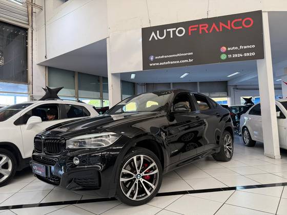 BMW X6 4.4 M SPORT 4X4 COUPÉ V8 32V BI-TURBO GASOLINA 4P AUTOMÁTICO BMW X6 4.4 M SPORT 4X4 COUPÉ V8 32V BI-TURBO GASOLINA 4P AUTOMÁTICO